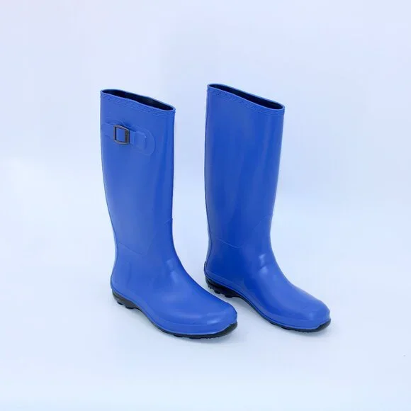 Kamik Olivia Rain Blue Rain Boots Size 7 - Picture 5 of 9